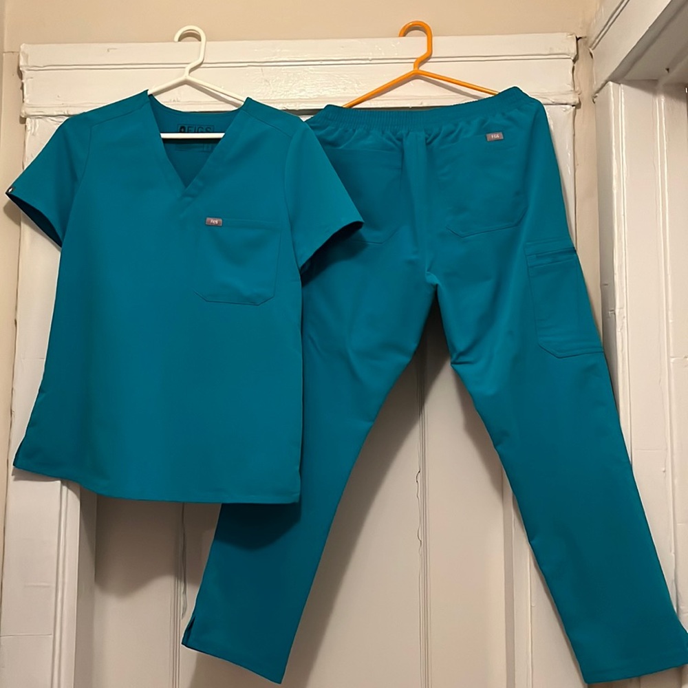 Figs Scrub Set - Teal